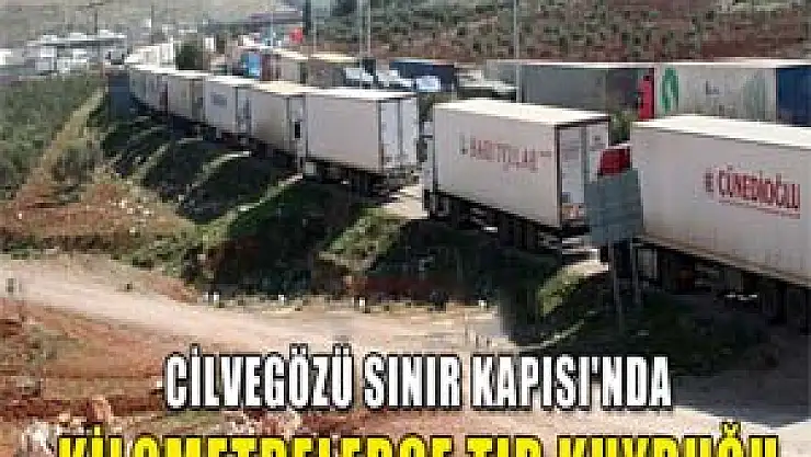  TIR kuyruğu 70 kilometreyi buldu