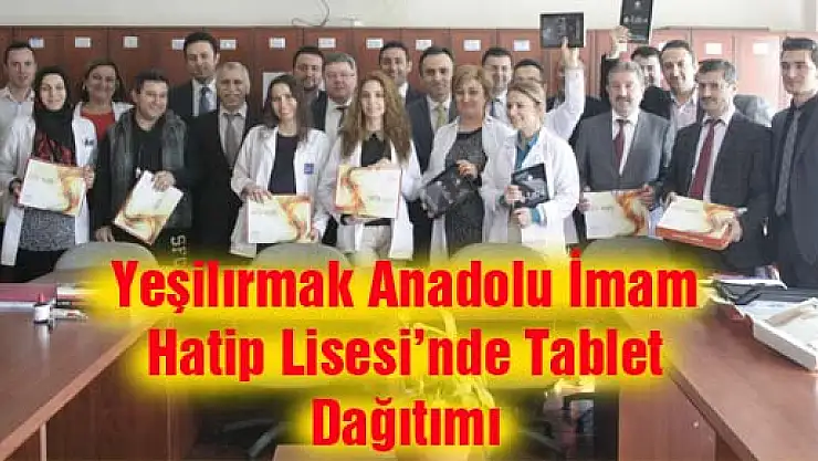 ÇAL'lı Öğretmenlere 'Tablet' Dağıtıldı 