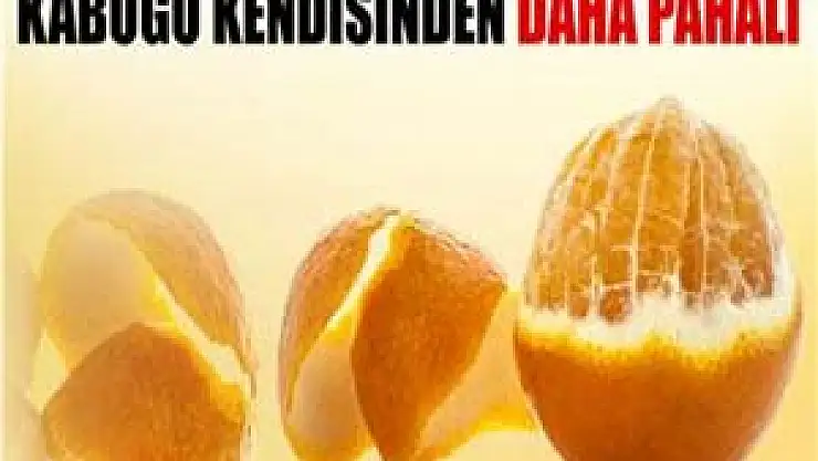 Kabuğu kendisinden daha pahalı 