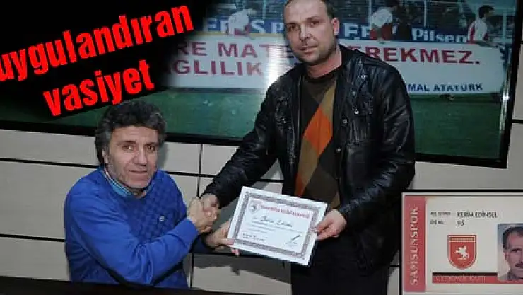 Duygulandıran Vasiyet