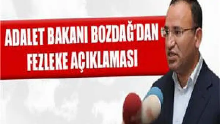 Bekir Bozdağ: Soruşturmanın gizliliğini ihlal suçtur