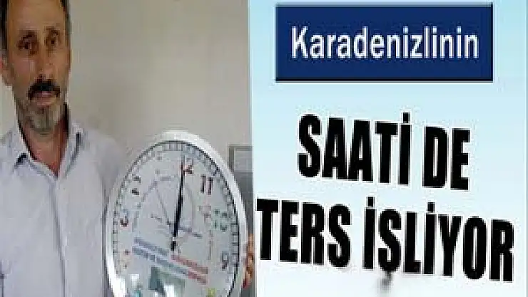 'Karadenizlilere de ancak bu saat yakışır'