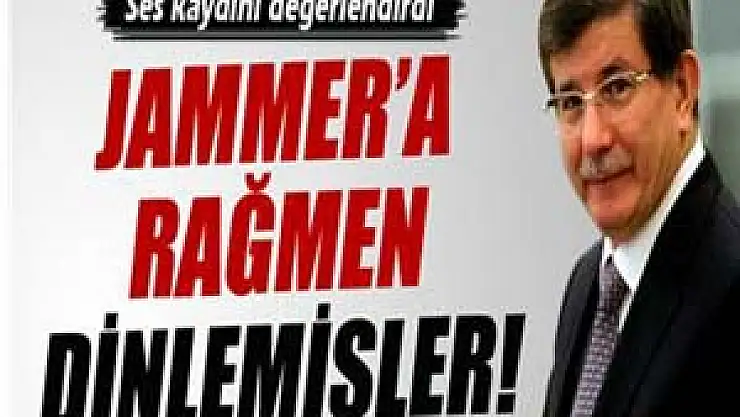Ahmet Davutoğlu: 'Jammer olan bir oda dinlendi