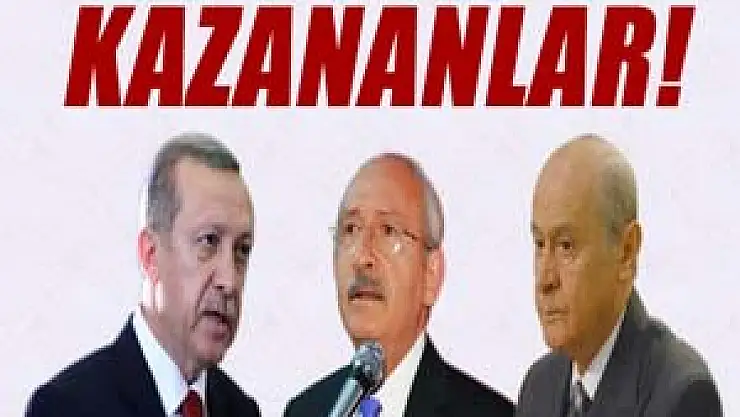 İşte liderlerin memleketlerinde kazananlar