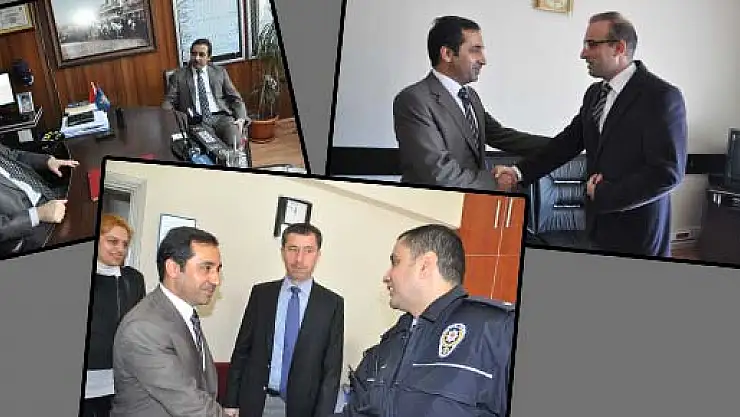 İlçe Başkanı Çekiç'den ziyaretler
