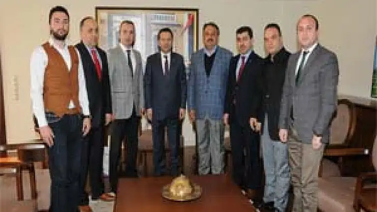 Uluslararası Öğrenci Derneği'nden Aksoy'a Ziyaret