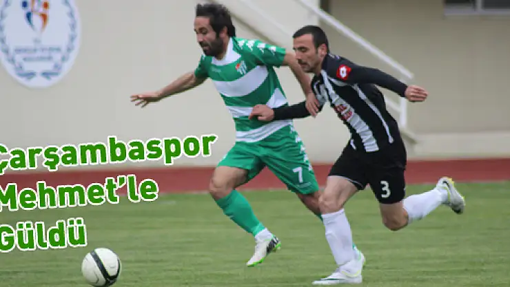 Çarşambaspor Mehmet doğanla güldü.