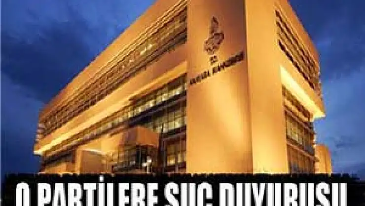 AYM 11 parti hakkında suç duyurusunda bulundu