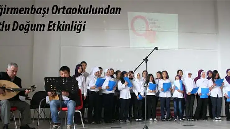 Değirmenbaşı Ortaokulundan Kutlu Doğum etkinliği