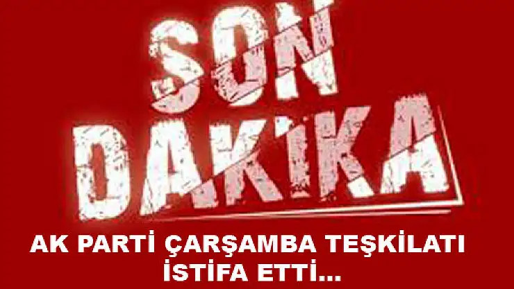 ÇEKİÇ İSTİFA ETTİ...