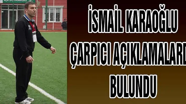 Karaoğlu, '5 Maç Kaldı Halk İlgisiz' Dedi