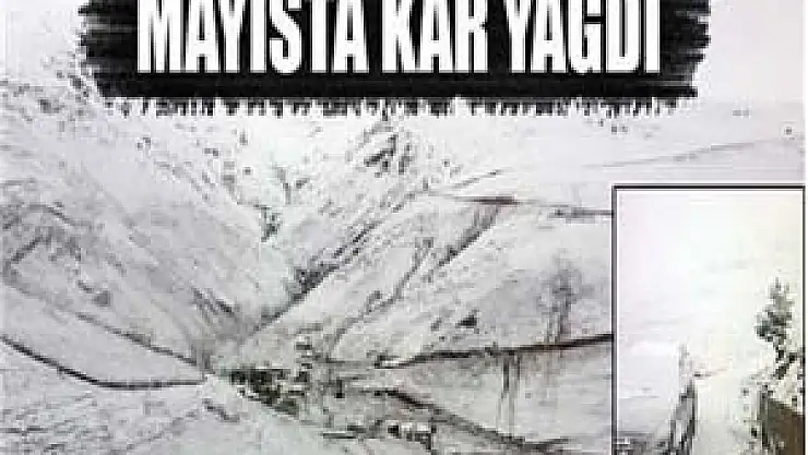 Giresun'da yaylalara mayıs karı yağdı