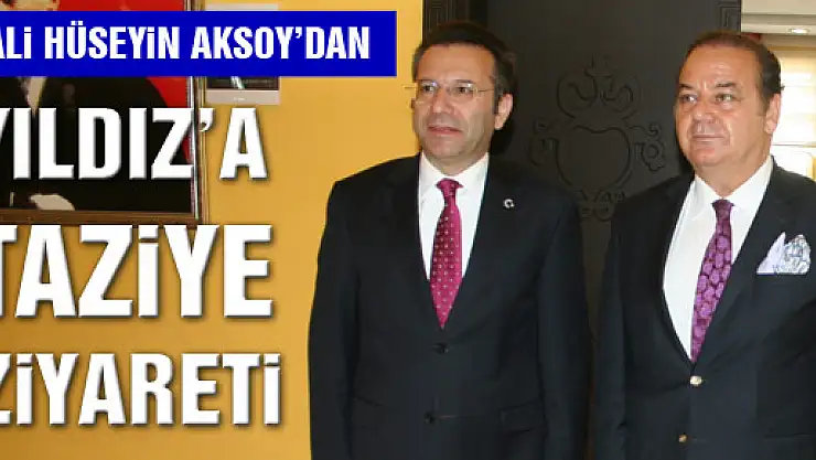 Vali Aksoy'dan Başsağlığı Ziyareti