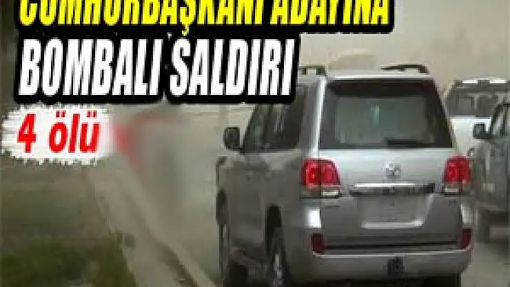 Cumhurbaşkanı adayına bombalı saldırı: 4 ölü