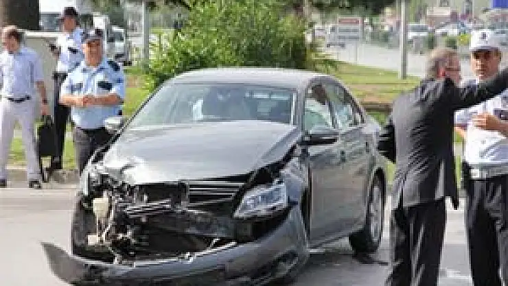 Samsun'da Trafik Kazası: 1 Yaralı