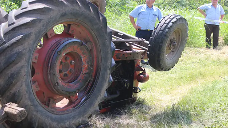TRAKTÖR KAZASI:1 ÖLÜ...