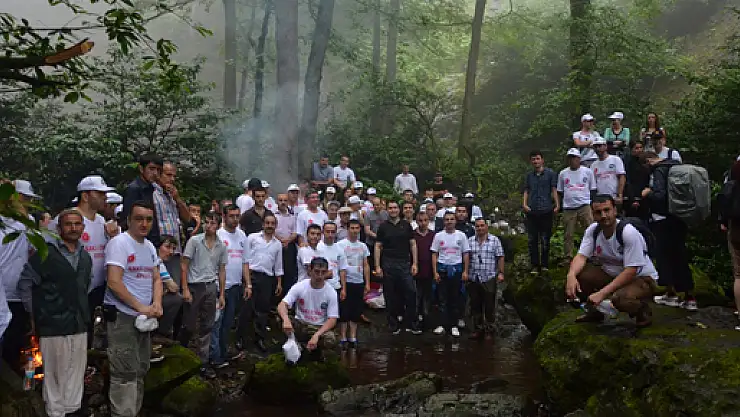 AYVACIK'TA OKSİJEN YÜRÜYÜŞÜ