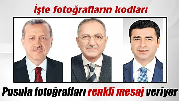 Pusula fotoğrafları renkli mesaj veriyor
