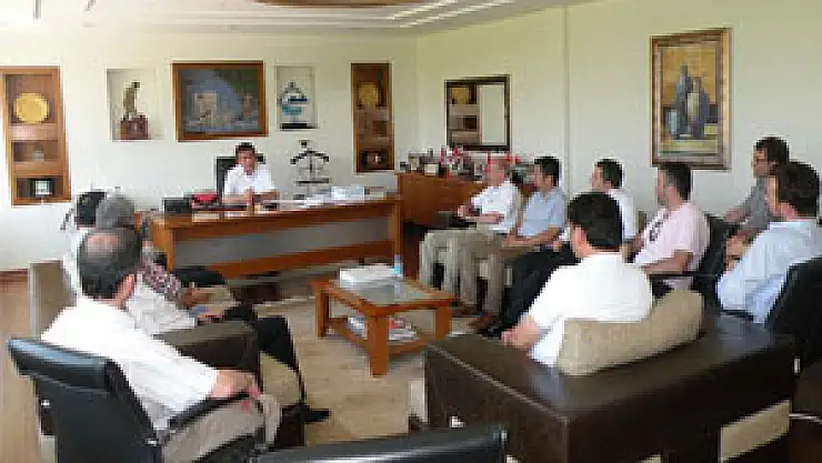  MMO SAMSUN ŞUBESİ KENAN ŞARA'YI ZİYARET ETTİ