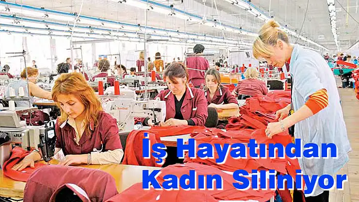 İş hayatından kadının adı siliniyor