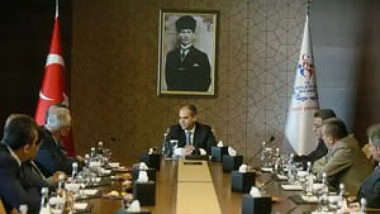 Bakan Kılıç, Sesob Yöneticilerini Kabul Etti