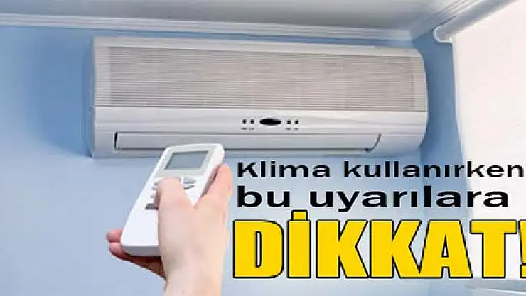 Bilinçsiz klima kullanımı ani kas tutulmasına neden oluyor