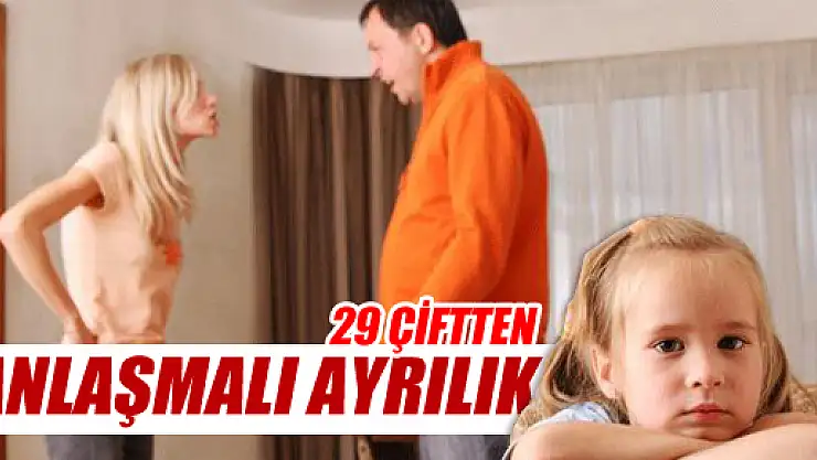 Samsun'da 29 Anlaşmalı Boşanma Tespit Edildi