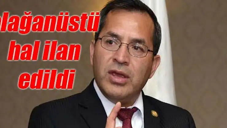 Kıtlık yüzünden olağanüstü hal ilan edildi