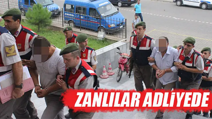 Zanlılar Adliye'de