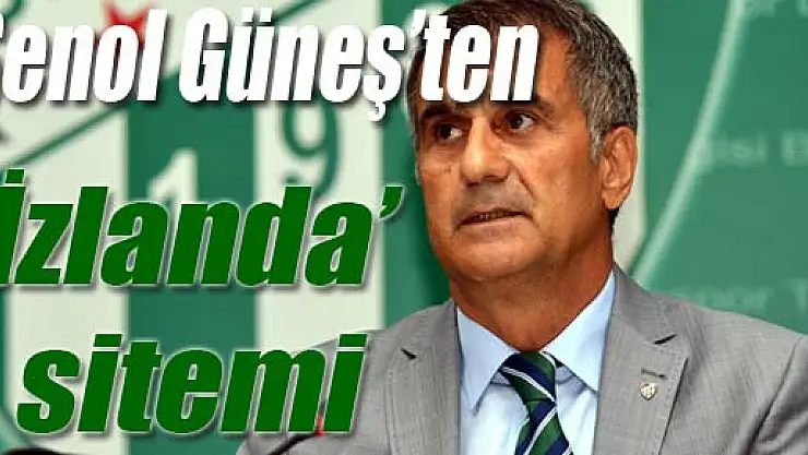 Şenol Güneş'ten 'İzlanda' sitemi