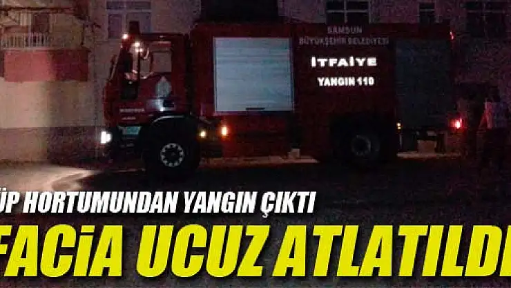 ÇARŞAMBA'DA YANGIN