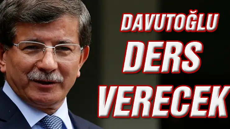 Başbakan Ders verecek