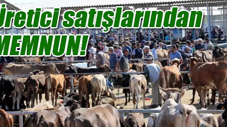 Üretici kurbanlık satışlarından memnun