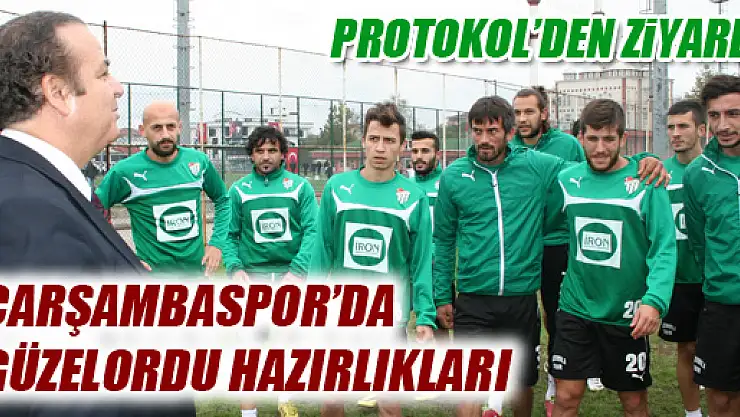 Çarşambaspor'da Güzelorduspor Hazırlıkları Sürüyor