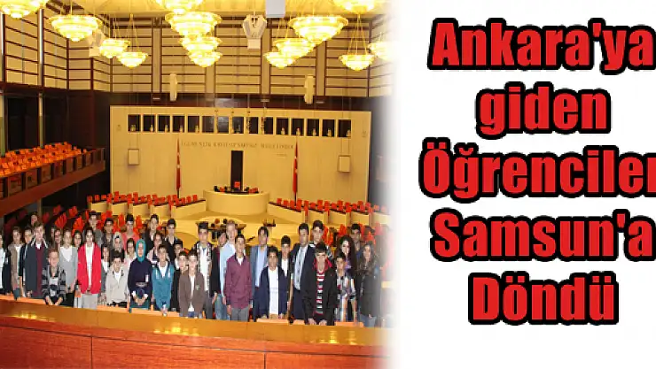 Ankara'ya giden Öğrenciler Samsun'a Döndü