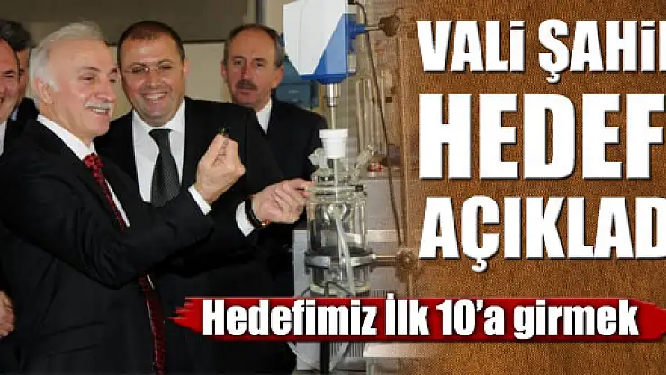 'HEDEFİMİZ İLK 10 ÜLKE'