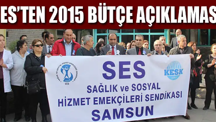 SES'TEN 2015 BÜTÇE AÇIKLAMASI