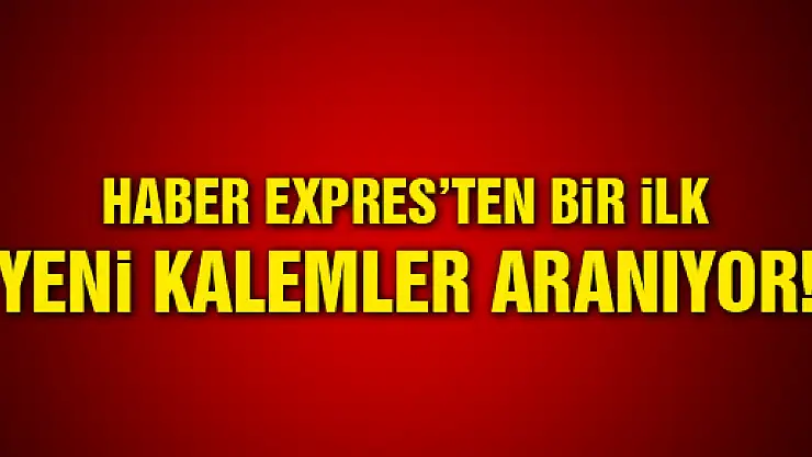 Haber Expres'ten bir ilk...