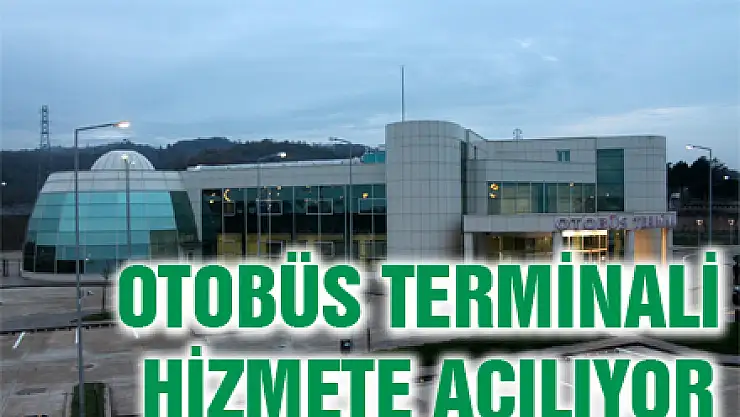 Ünye Şehirlerarası Otobüs Terminali Açılıyor