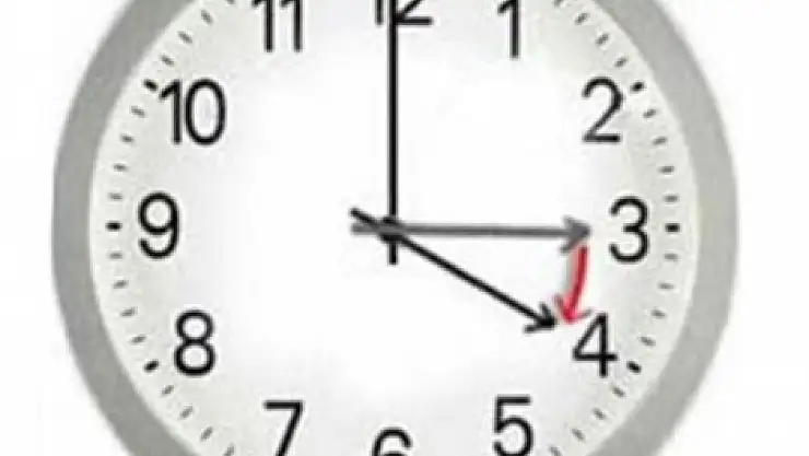 Dikkat saatiniz şaşmasın !