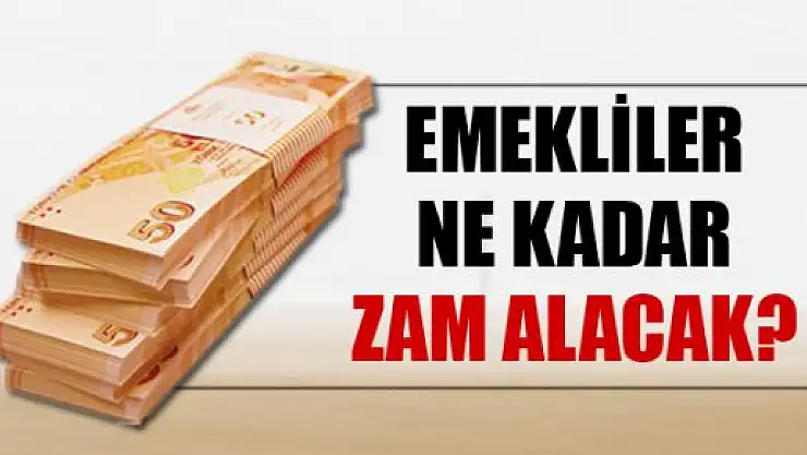 Yaklaşık 9 milyon SSK ve Bağkur emeklisi ne kadar zam alacak