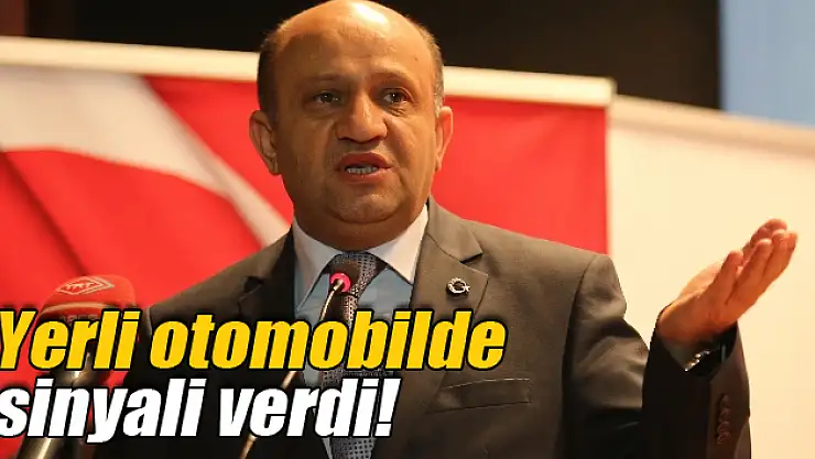Bakan Işık yerli otomobilde sinyali verdi!