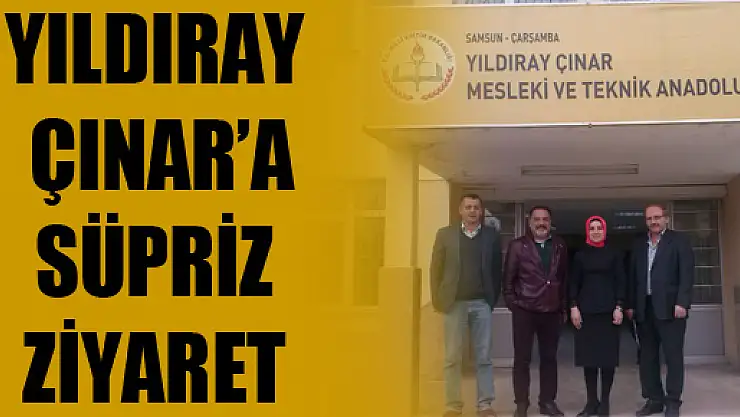 Yıldıray Çınar'a Sürpriz Ziyaret