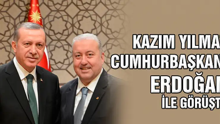 'Yılmaz Erdoğan'a hayırlı olsun dileklerini sundu'