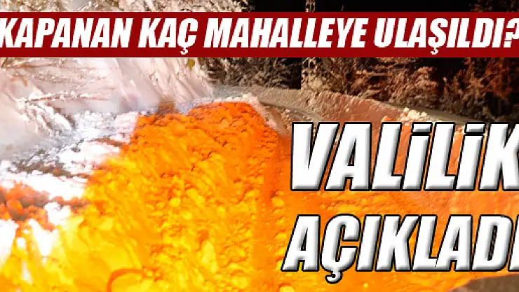 Samsun'da 323 Mahalleye Ulaşıldı