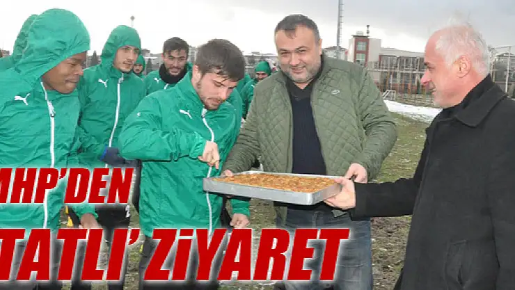 MHP'DEN ÇARŞAMBASPOR'A ZİYARET