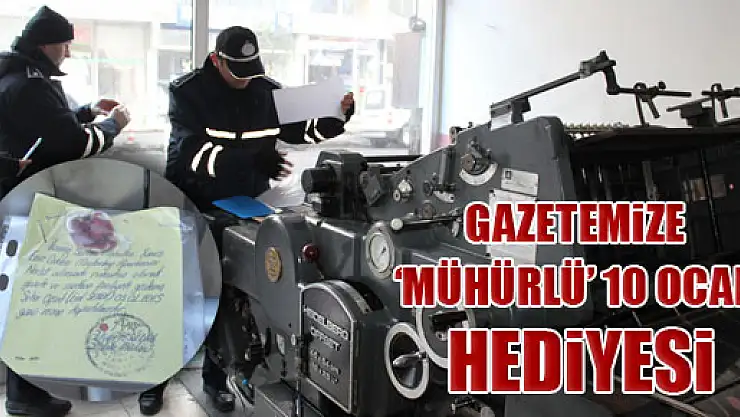 Basın Mühürlendi!