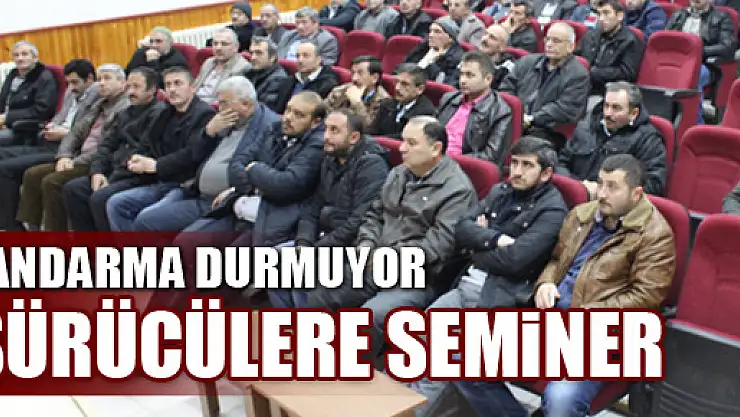 ŞOFÖRLERE 'OKUL SERVİS ARACI SÜRÜCÜ EĞİTİMİ'