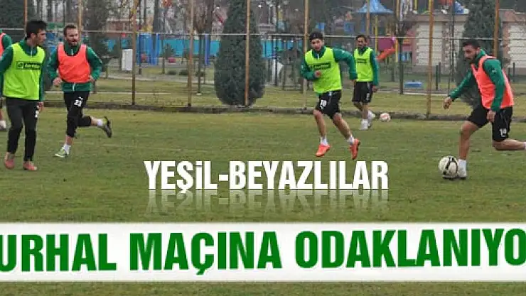 YEŞİL-BEYAZLILAR TURHAL'A BİLENİYOR