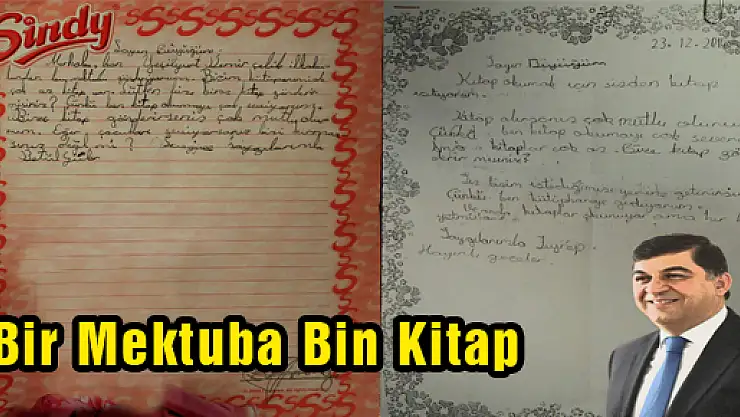 Bir Mektuba Bin Kitap 